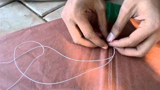 How to Tie Kite Knots with Jagdish  पतंग में धागा कैसे डाले [upl. by Burck315]