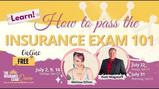 How to Pass The Insurance Exam 101 792024 [upl. by Nylyoj]