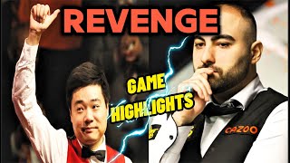 Ding Junhui Revenges Ronnie OSullivan And Humiliates Hossein Vafaei ‖ World Snooker Open 2024 [upl. by Simpkins546]