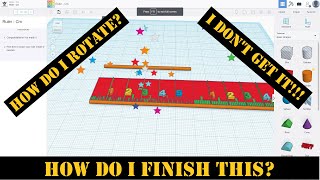 Ruler Tutorial in TinkerCAD 3D [upl. by Shermie]