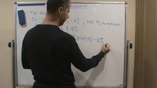 Calc2 Numerical Integration Midpoint Rule Example 2 [upl. by Ayotal]