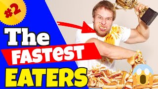 The Fastest Eaters Compilation 2  Furious Pete [upl. by Nymzaj]