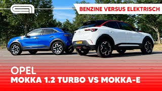 Benzine vs elektrisch Opel Mokka  Opel Mokkae [upl. by Aderb319]