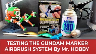 Testing The Gundam Marker Airbrush System By Mr Hobby [upl. by Ehling]