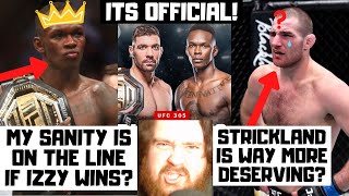 My Sanity Is On The Line For Du Plessis vs Adesanya At UFC 305 MMA News Reaction amp Prediction [upl. by Eltsryk]