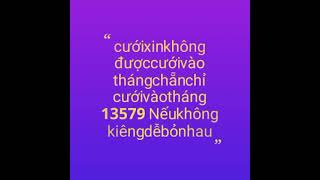 Quan điểm hiện đại cưới vợ vào tháng lẻ 13579 đẹp tuyệt vời [upl. by Rafa]