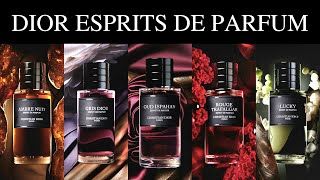 5 NEW DIOR ESPRIT DE PARFUM Fragrances  Impressions amp Overview  La Collection Privée [upl. by Lia]