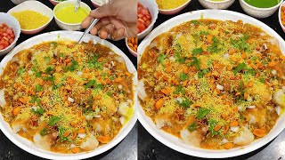 फेमस पाव रगडो रेसिपी  famous pav ragdo recipe  street style pav ragdo recipe [upl. by Neomah896]