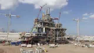 Nexen PUQ Timelapse building [upl. by Dirgni]