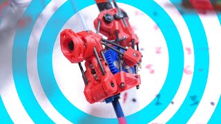 I built an INSANE Custom Extruder and it almost broke me  SDTX Extruder for my Delta 3D Printer [upl. by Ahseiuqal]