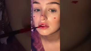 egirl makeup tutorial shorts tiktok makeup [upl. by Keisling]