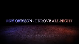 Roy Orbison  I Drove All Night guitar cover with rolling tabs [upl. by Yrruc]