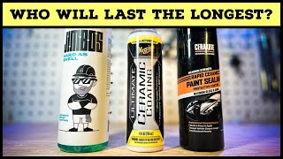 Ceramic Spray Showdown Who will last the longest real world Meguiars vs Jimbo vs Cerakote Pt1 [upl. by Seeto]