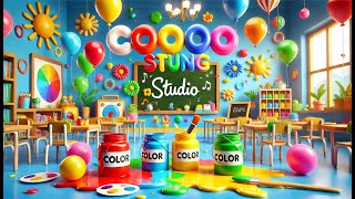 Lets Learn The Colors  ABC Song  Cartoon Animation Color Song for Children by Cocomo Studio [upl. by Amleht649]