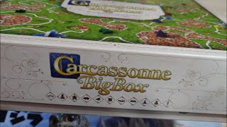 Carcassonne Big Box mit 11 Erweiterungen 2023  Unboxing und Meinung [upl. by Strait371]