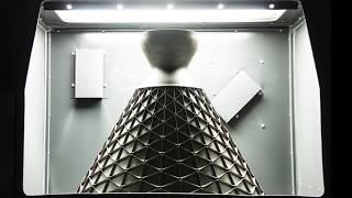 Additive Manufacturing  Directed Energy Deposition  Big  Isogrid Timelapse [upl. by Nugent737]