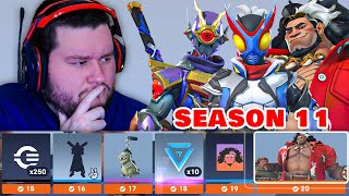 Everything In The Season 11 Overwatch 2 Battlepass [upl. by Saucy428]