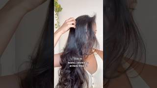 How to get bouncy voluminous athome blowout with amika big hit wash care and hair spray [upl. by Ludly]