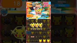 Pokemon Shuffle Mobile UX Stage 634 Milotic S Rank『ポケとる スマホ版』 [upl. by Kaylyn]