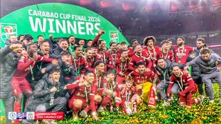 Liverpool  Road to Victory  Carabao Cup 2024 [upl. by Eeclehc]