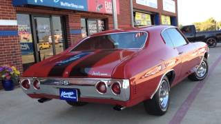 1972 Chevelle SS 454 Flowmaster Super 44 Custom Dual System by Kinneys [upl. by Navi]