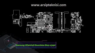 Samsung NP900X4D Boardview BA4102319A [upl. by Eustashe]