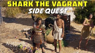 Shark the Vagrant Side Quest Find Necklace  Kephallonia  ASSASSIN’S CREED ODYSSEY [upl. by Bernice373]