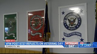 VFW Post 5727 in Zumbrota reflects on Veterans Day [upl. by Nilrak518]