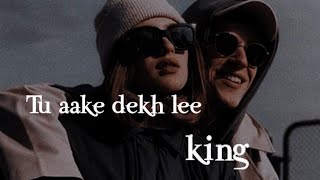 King  👑😎Tere aage kuch bhi nahi sab khak barabarReverb Full Audio song  King  Song ❤️ [upl. by Reinertson]