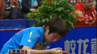 GUOYue 郭跃 vs DINGNing 丁宁 1  2010 Table Tennis World Championship China Trialout 1 [upl. by Labina921]