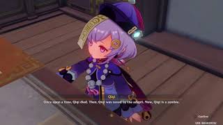 Genshin Impact  Story Quest  Qiqi Bubu Pharmacy Cute Meet Part 1 [upl. by Kironde]