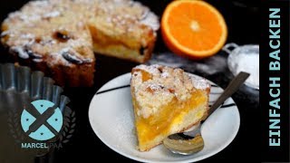 Aprikosen Streusel Törtchen mit frischer Orangencreme  Erstes Video in SCHWIZERDÜTSCH [upl. by Ilyah]