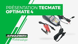 Tecmate Optimate 4  Le meilleur chargeur de batterie moto intelligent [upl. by Frodina]