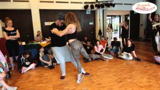 Bruno  Eglantine  Zurich Zouk Congress 2015  Demo 2 [upl. by Kevin]