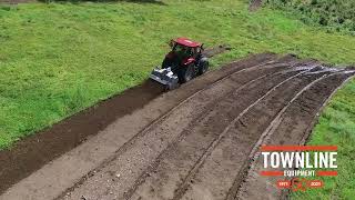 Case IH Maxxum with a FAE STC stone crusher [upl. by Kere]