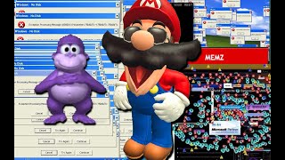 Mario Downloads Internet Viruses [upl. by Farr]