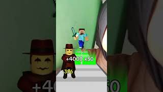 Roblox vs Steve IQ HmmFish [upl. by Johannah]