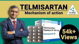 Mechanism of action of Telmisartan  Dr Shantanu R Joshi  2019 [upl. by Enirroc]