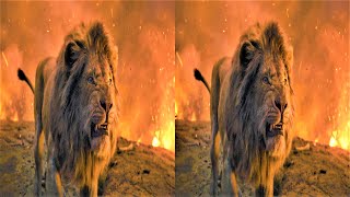 3D Clip Pride fights Hyenas• The Lion King • 51 Audio [upl. by Yaffit850]