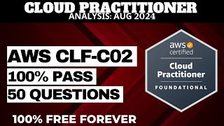 AWS Certified Cloud Practitioner Practice Questions  ANALYSIS AUG 2024 CLFC02 [upl. by Gabbie]