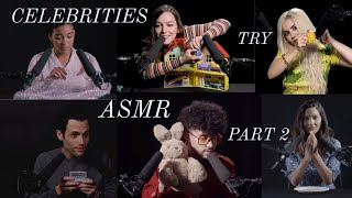 Best Of Celebrities Trying ASMR W Magazine  Part 2 [upl. by Hentrich63]