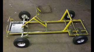 homemade go kart frame build [upl. by Roter]