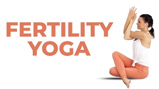 Fertility Yoga For Trying To Conceive  Fertility Exercises  Yoga To Get Pregnant [upl. by Ylus]