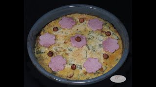 Gratin de côtes de blettes au jambon persillé noisettes et tomme de Rodez [upl. by Traci375]