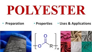 Polyester  Some important Polymers  UG PaathShaala polyester [upl. by Lebna660]