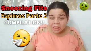 Sneezing Fits  Espirros  Parte 2 De Tanto Pedir Video De Espirro a Rinite Voltou a Atacar [upl. by Repinuj]