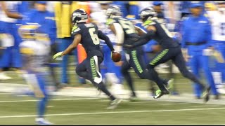 Seahawks Quandre Diggs Interception vs The Rams [upl. by Clorinde]