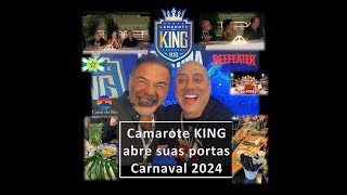 Carnaval 2024 ao vivo Coletiva de Imprensa Sapucaí Camarote King Escolas de Samba 2024 canaval2024 [upl. by Airelav233]