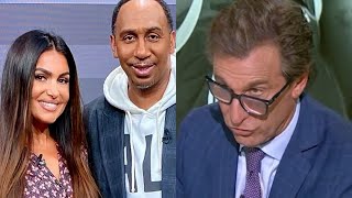 🔴ESPN COWORKER BLASTS STEPHEN A SMITH ALLEGEDLY BEING IN A RELATIONSHIP WITH MOLLY [upl. by Inamik]