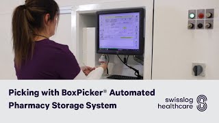 Automated pharmacy storage system BoxPicker® – how to dispense medication [upl. by Enimasaj]